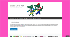 Desktop Screenshot of islandcreekpta.org