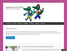 Tablet Screenshot of islandcreekpta.org
